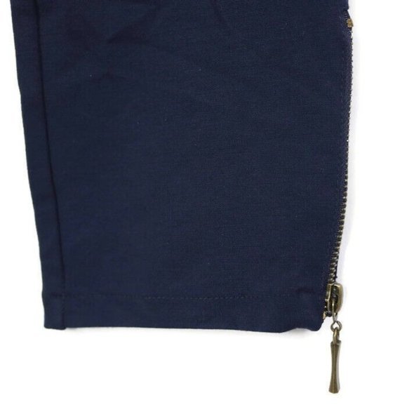 DG2 Diane Gilman Pants Leggings Skinny Riding Blue Stretch XS - Picture 9 of 11